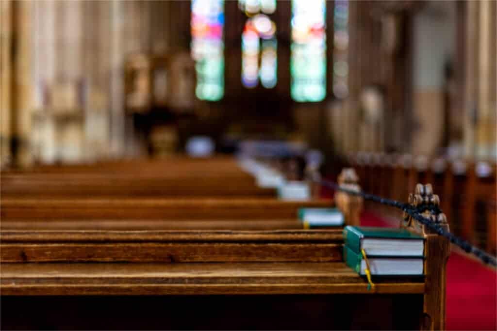 Church sanctuary reflecting the liturgy that inspires ensemble music during music workshops