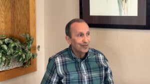 Photo of Bobby Fisher discussing his journey in music ministry